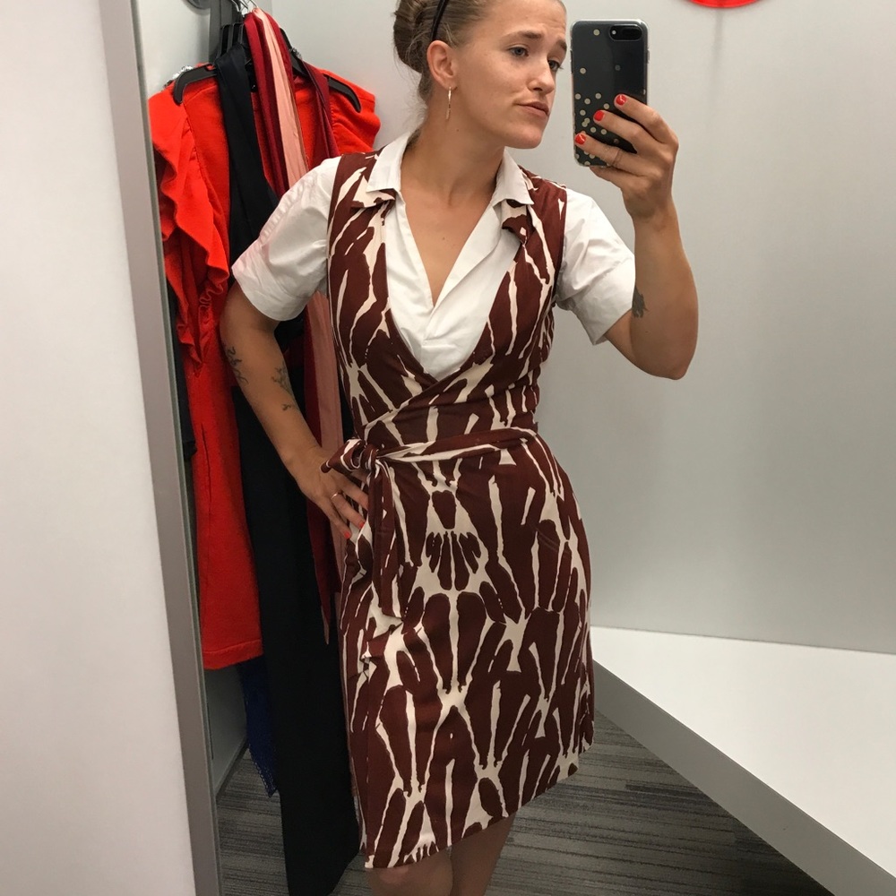 Diane von Furstenberg Vintage Silk Wrap Dress